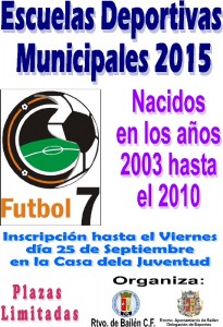 Escuelas Deportivas Municipales de Fútbol 7