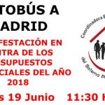 Viaje a Madrid para participar en la manifestación por la defensa de las pensiones